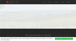 Desktop Screenshot of chiantitaxi.com